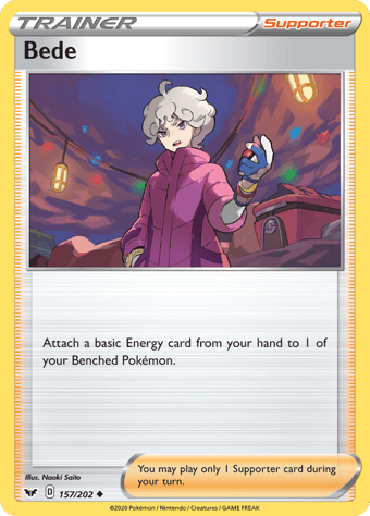Bede Sword & Shield Pokemon Card