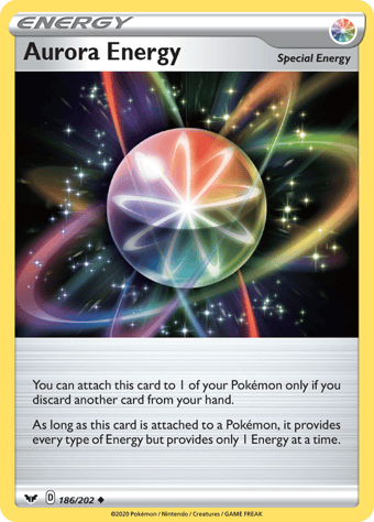 Aurora Energy Sword & Shield Pokemon Card