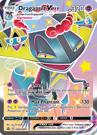 Dragapult VMAX SWSH Black Star Promos Pokemon Card