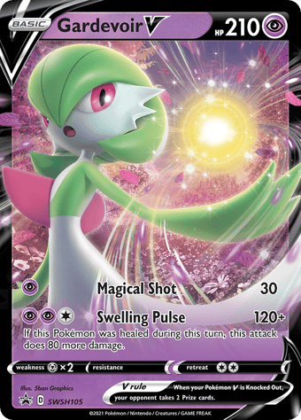 Gardevoir V SWSH Black Star Promos Pokemon Card