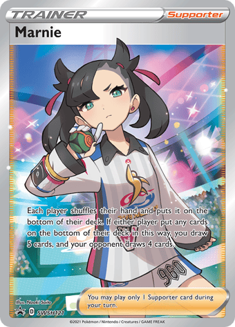 Marine SWSH Black Star Promos Pokemon Card