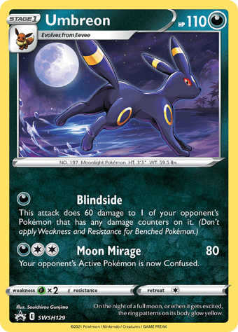 Umbreon McDonald's 2025 Pokemon Card