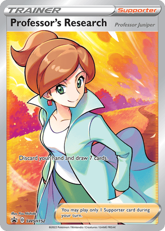Professor's Research SWSH Black Star Promos Pokemon Card