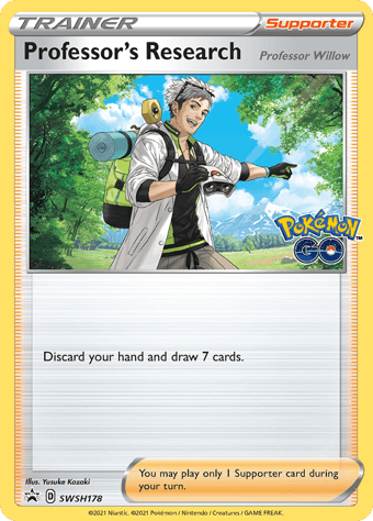 Professor's Research SWSH Black Star Promos Pokemon Card