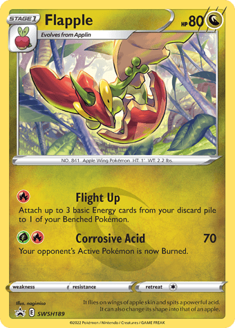 Flapple SWSH Black Star Promos Pokemon Card