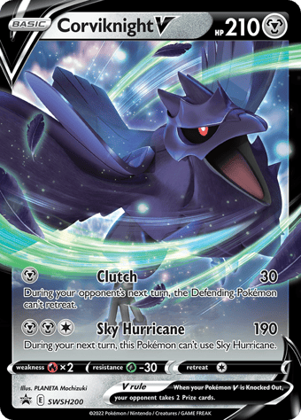 Corviknight V SWSH Black Star Promos Pokemon Card