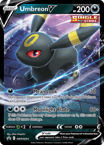 Umbreon V SWSH Black Star Promos Pokemon Card