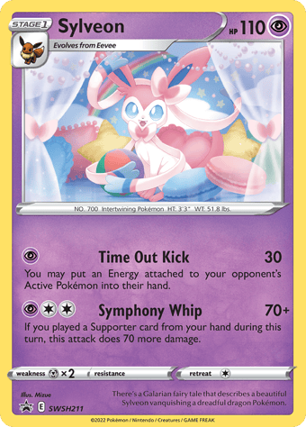 Sylveon SWSH Black Star Promos Pokemon Card