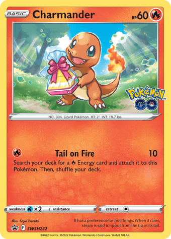 Charmander SWSH Black Star Promos Pokemon Card