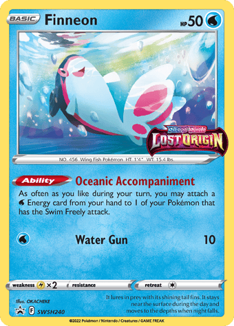 Finneon SWSH Black Star Promos Pokemon Card