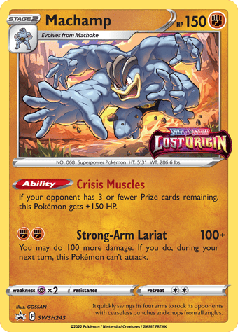 Machamp SWSH Black Star Promos Pokemon Card