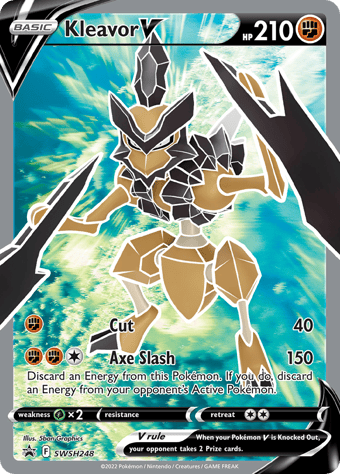 Kleavor V SWSH Black Star Promos Pokemon Card
