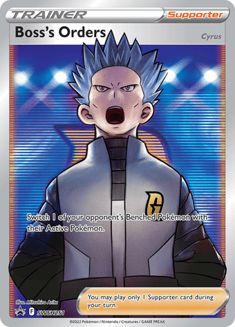 Boss's Orders SWSH Black Star Promos Pokemon Card