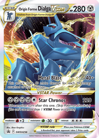 Origin Forme Dialga VSTAR SWSH Black Star Promos Pokemon Card