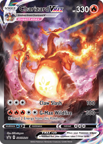 Charizard VMAX SWSH Black Star Promos Pokemon Card