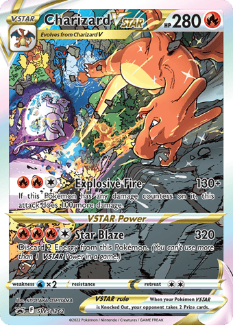 Charizard VSTAR SWSH Black Star Promos Pokemon Card