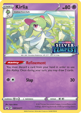 Kirlia SWSH Black Star Promos Pokemon Card
