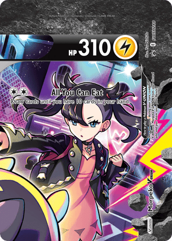 Morpeko V-UNION SWSH Black Star Promos Pokemon Card