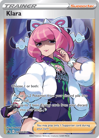 Klara SWSH Black Star Promos Pokemon Card