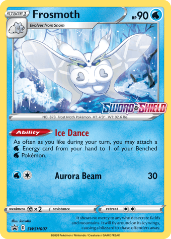 Frosmoth SWSH Black Star Promos Pokemon Card