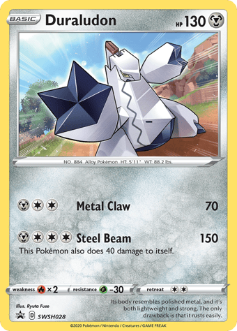 Duraludon SWSH Black Star Promos Pokemon Card