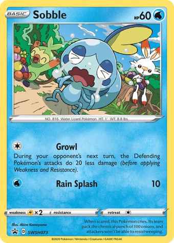 Sobble SWSH Black Star Promos Pokemon Card