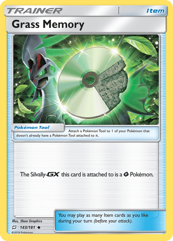 Grass Memory Team Up Pokemon Card