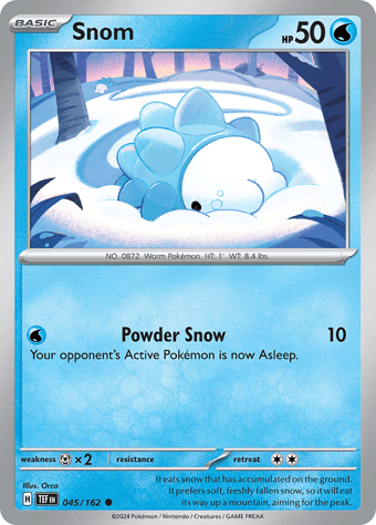 Snom Temporal Forces Pokemon Card