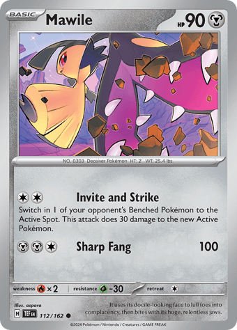 Mawile Temporal Forces Pokemon Card