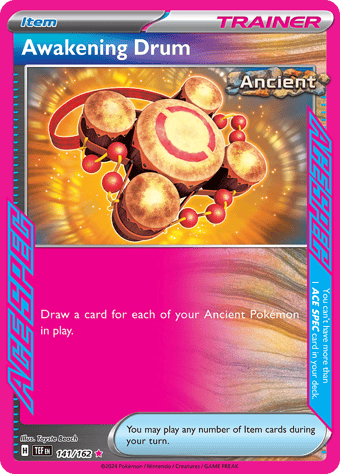 Awakening Drum Temporal Forces Pokemon Card