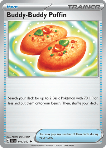 Buddy-Buddy Poffin Temporal Forces Pokemon Card