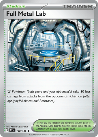 Full Metal Lab Temporal Forces Pokemon Card