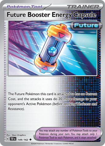 Future Booster Energy Capsule Temporal Forces Pokemon Card