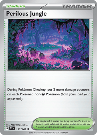 Perilous Jungle Temporal Forces Pokemon Card