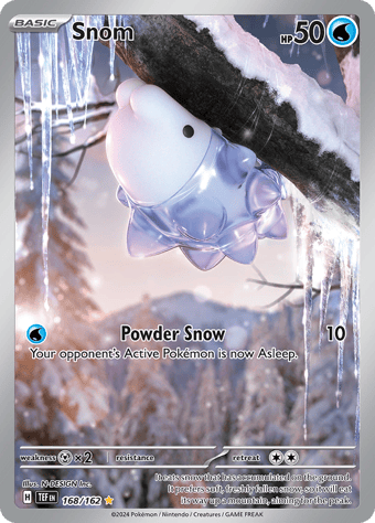 Snom Temporal Forces Pokemon Card