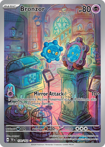 Bronzor Temporal Forces Pokemon Card