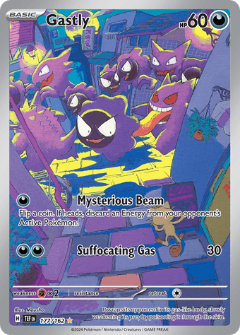 Gastly Temporal Forces Pokemon Card