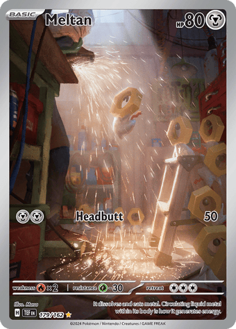 Meltan Temporal Forces Pokemon Card