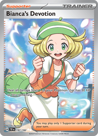 Bianca's Devotion Temporal Forces Pokemon Card