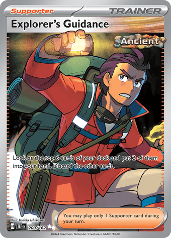 Explorer's Guidance Temporal Forces Pokemon Card