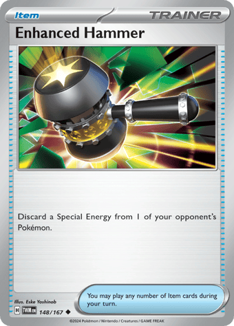 Enhanced Hammer Twilight Masquerade Pokemon Card