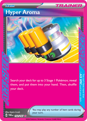Hyper Aroma Twilight Masquerade Pokemon Card