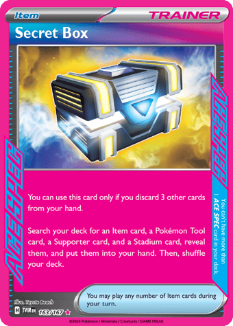 Secret Box Twilight Masquerade Pokemon Card