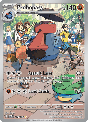 Probopass Twilight Masquerade Pokemon Card