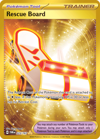 Rescue Board Twilight Masquerade Pokemon Card