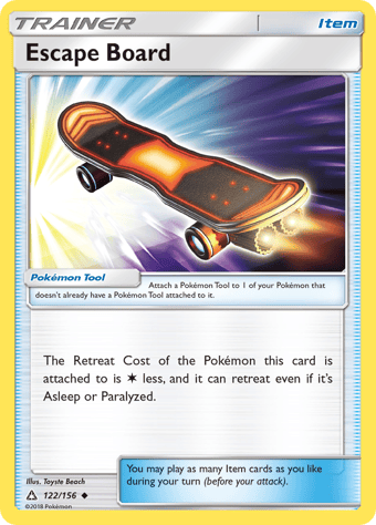 Escape Board Ultra Prism Pokemon Card