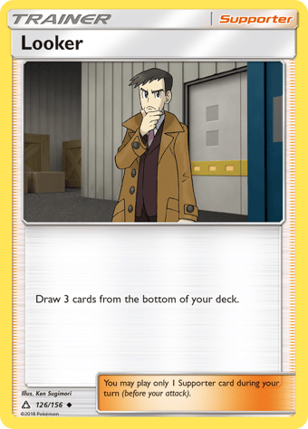 Looker Ultra Prism Pokemon Card