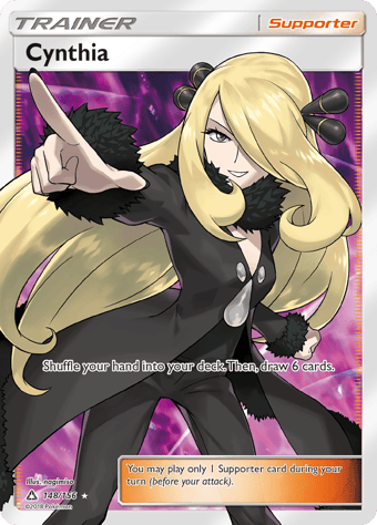Cynthia Ultra Prism Pokemon Card