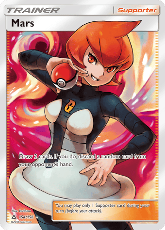 Mars Ultra Prism Pokemon Card