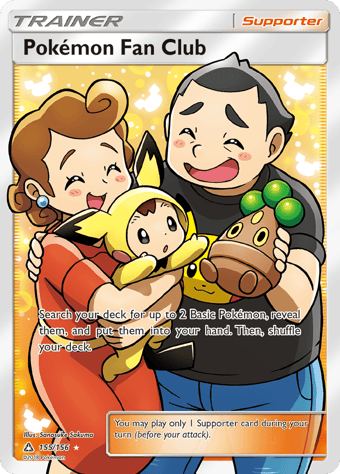 Pokemon Fan Club Ultra Prism Pokemon Card